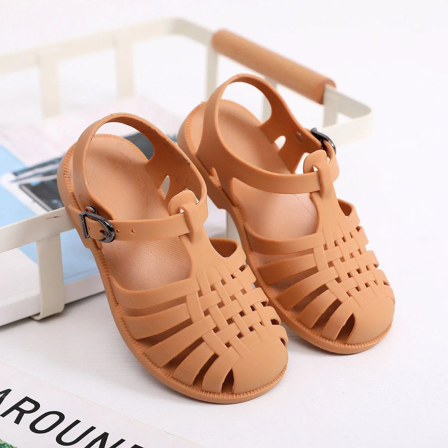 Children Toddler Girls Casual Shoes TCSMK27 Sandals Soft Princess Shoes