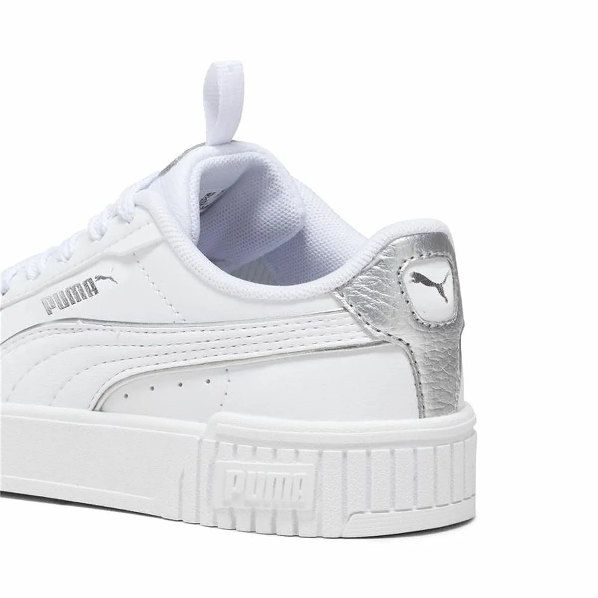 Children’s Casual Trainers Puma Carina 2.0 Pop Up White Children's