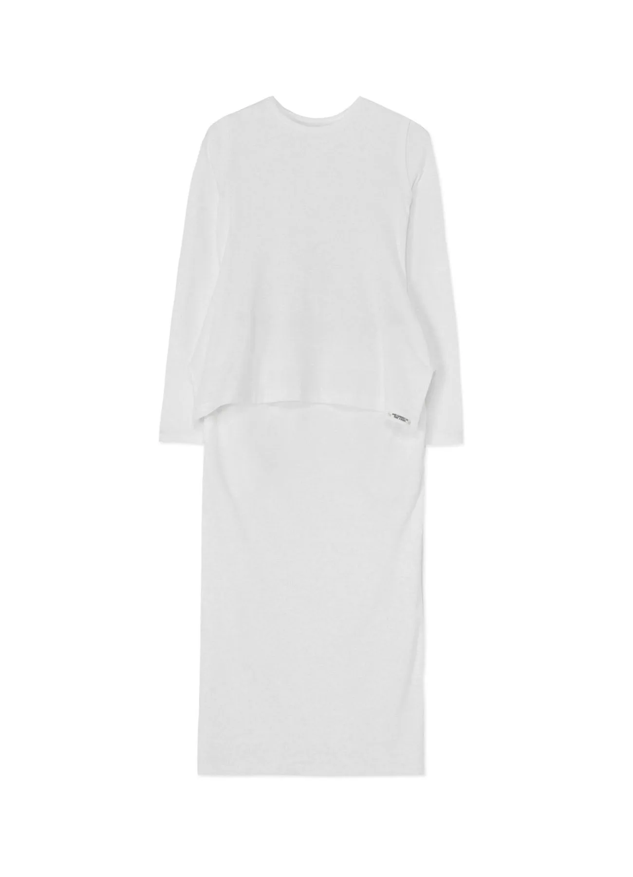 COMBED COTTON JERSEY DRESS