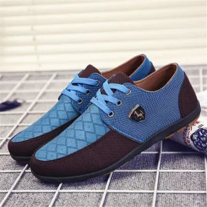 Comfortable Loafers Flat Casual Men Breathable Shoes