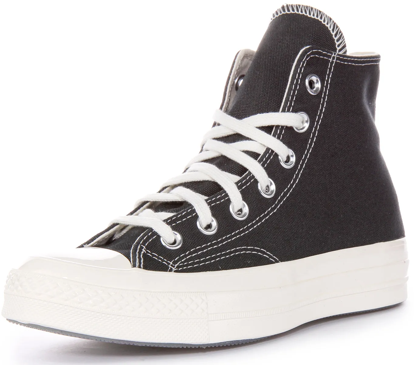 Converse Chuck 70s Hi A07108C In Black White Flower