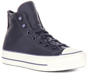 Converse Chuck Taylro All Star A11159C In Purple Platform For Women