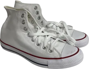 Converse White All Star Hi Trainers UK 8 EU 42 👞