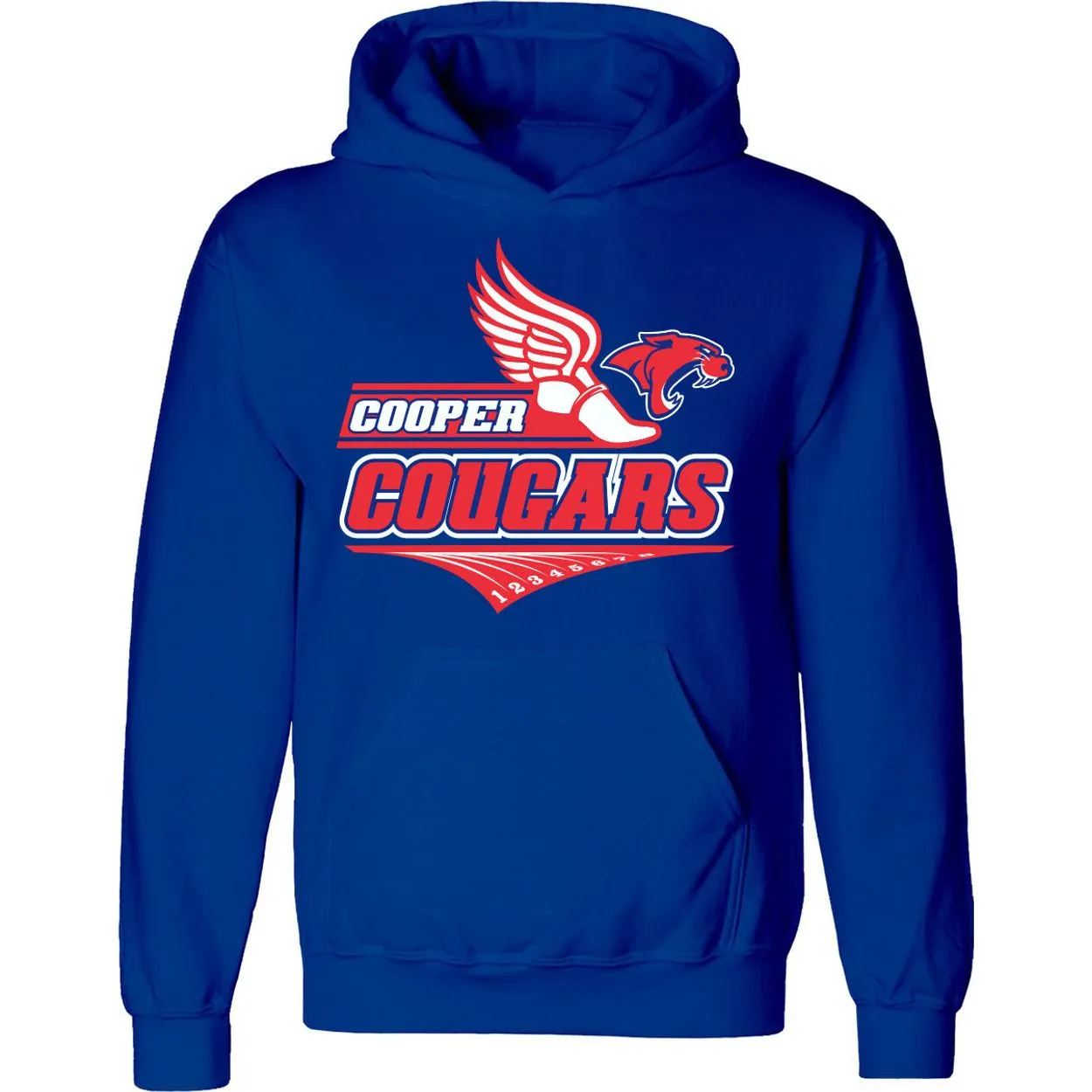 Cooper Cougars - Track Hoodie