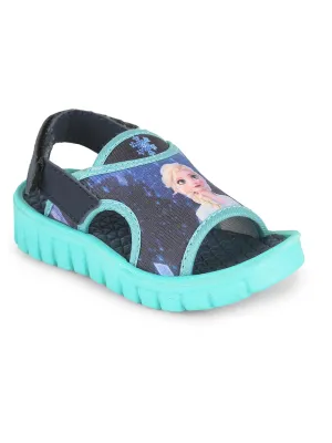 Disney by toothless Girls Sports Sandals Blue Flat Sandal - 6 Kids UK (FZPGSS3267)