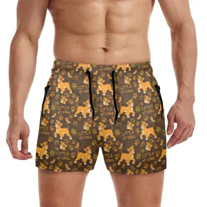 Disney Lion King Little King Men's Quick Dry Athletic Shorts