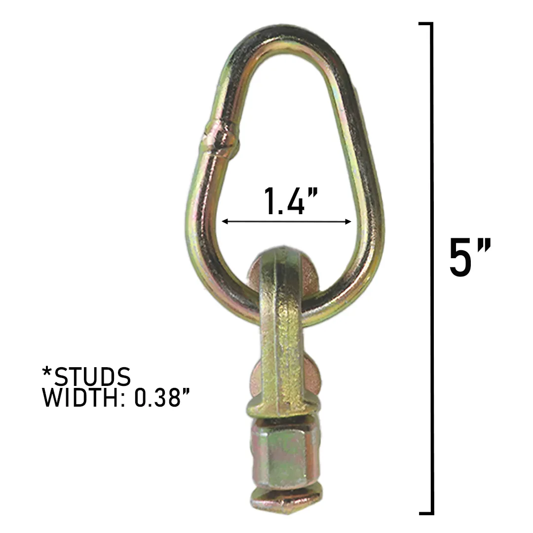 Double Stud Pear Ring Track Fitting: Enhanced Cargo Control