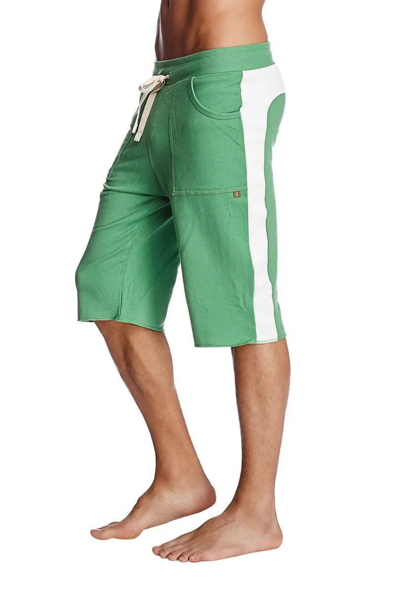 Eco-Track Short (Bamboo Green w White)