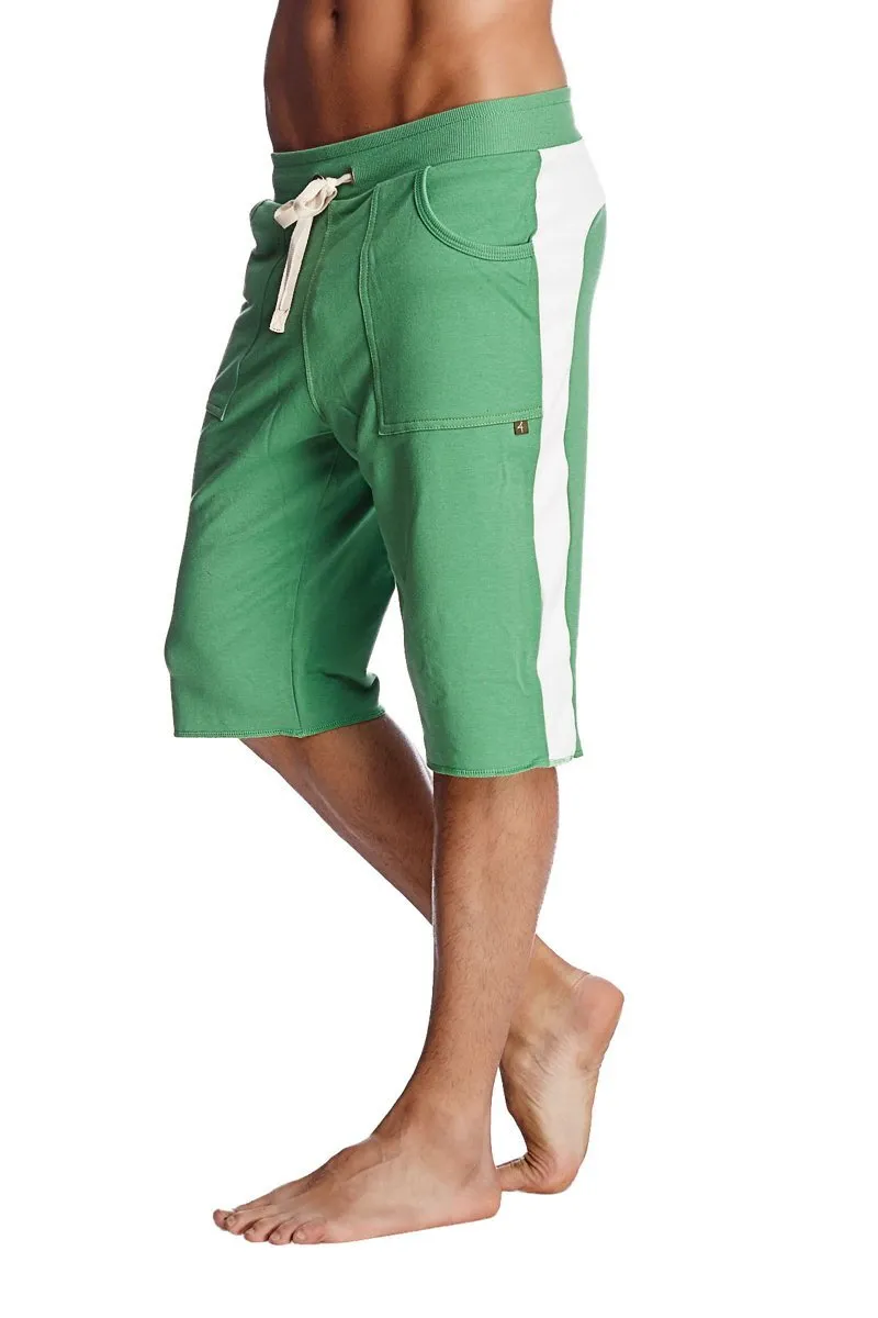 Eco-Track Short (Bamboo Green w White)