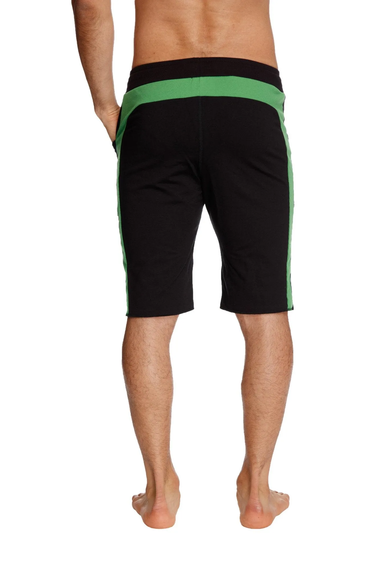 Eco-Track Short (Black w/Bamboo Green)