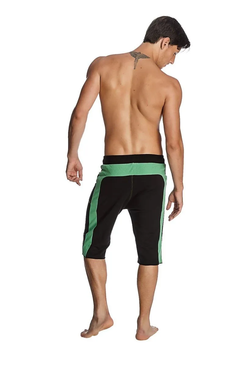 Eco-Track Short (Black w/Bamboo Green)