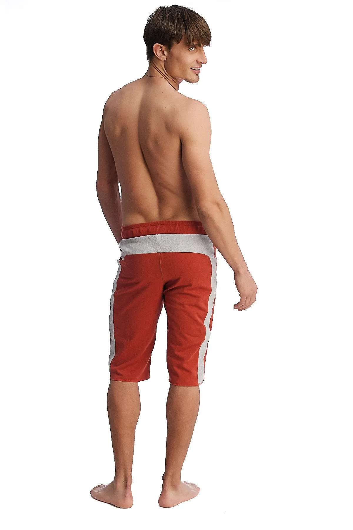 Eco-Track Short (Cinnabar w/Grey)