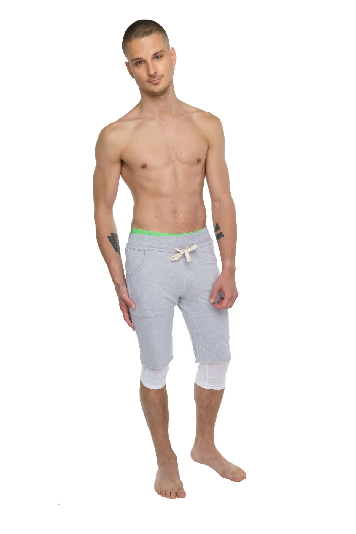 Eco-Track Short (Heather Grey)