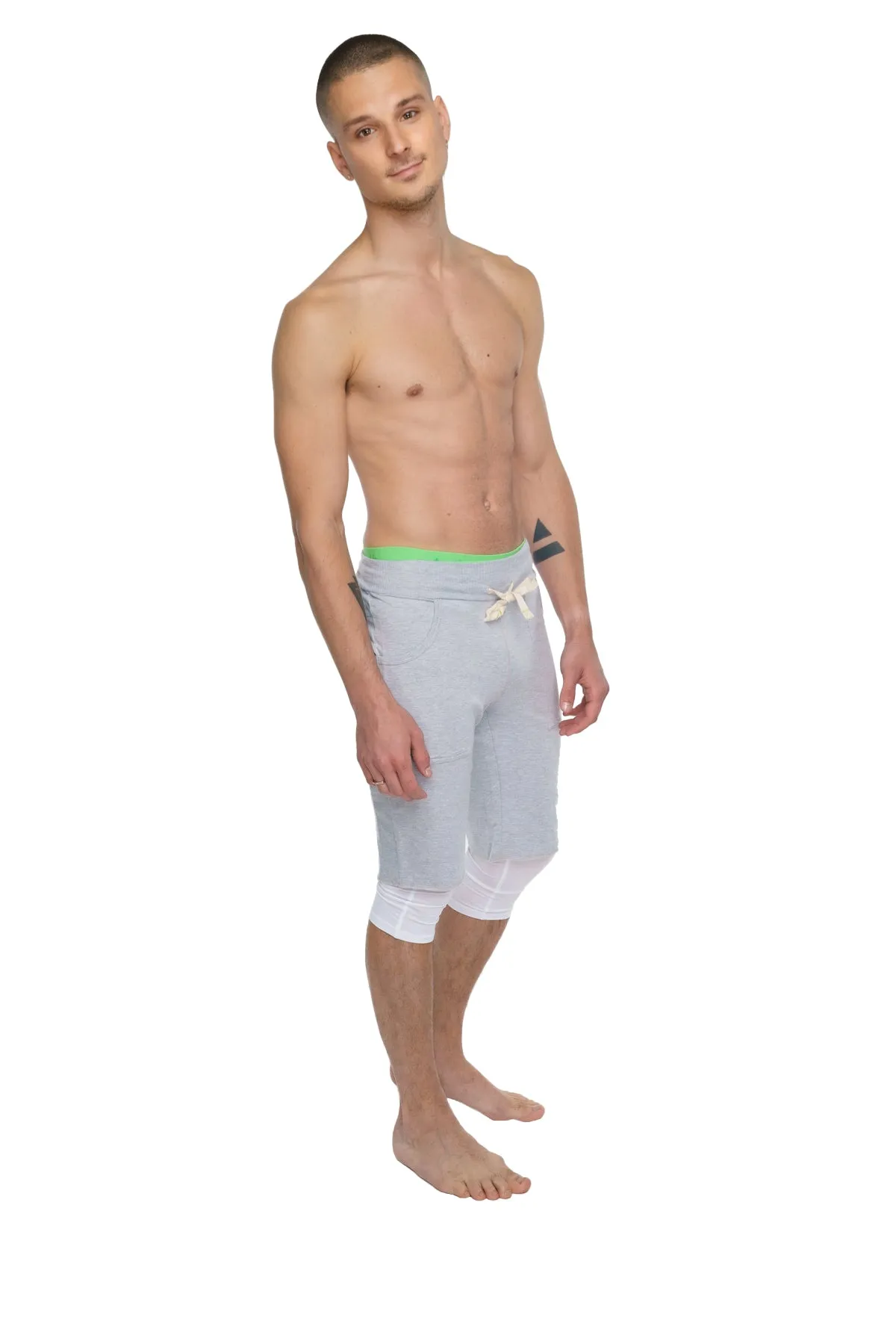 Eco-Track Short (Heather Grey)