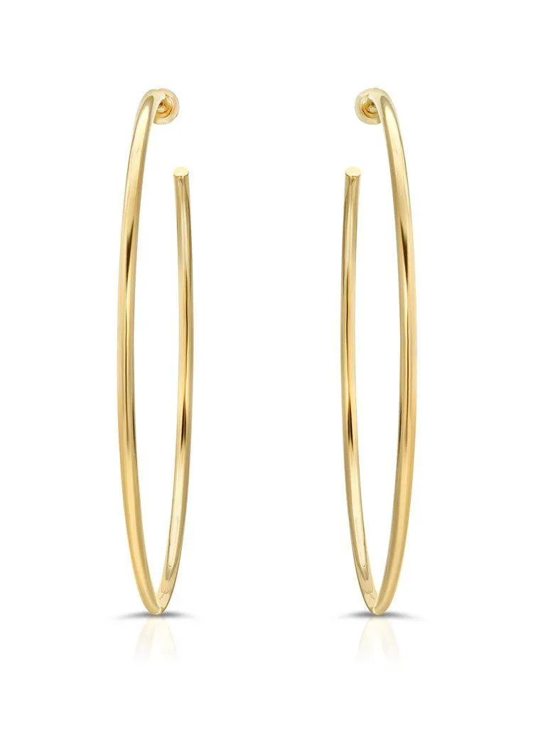 Eklexic 2.5" Ultimate Hoops- Gold