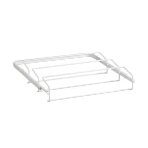 Elfa Gliding Shoe Rack W: 45 White