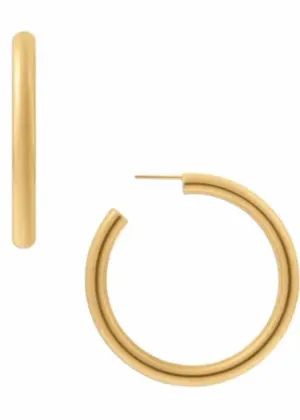 Ellie Vail Flora Large Hoop Earring