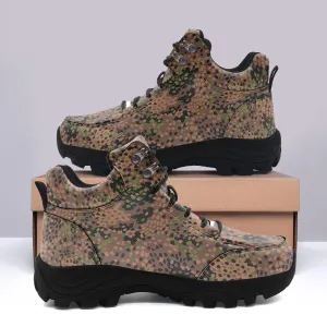 Erbsenmuster German Waffen-SS WWII Pea Dot Camo Patterns Hiking Shoes