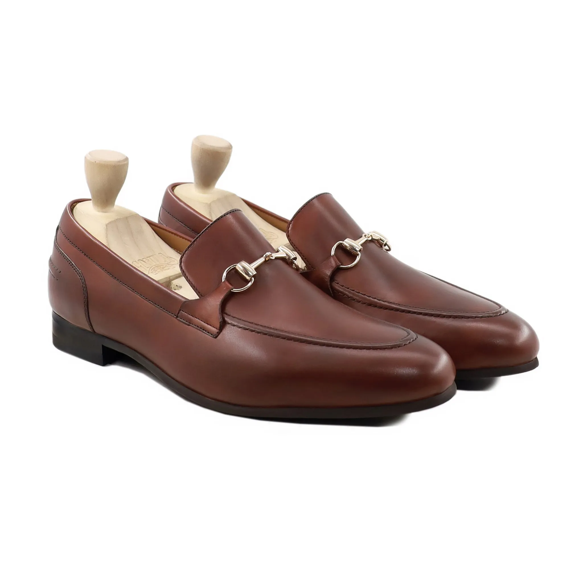 Erica - Men's Brown Calf Leather Loafer