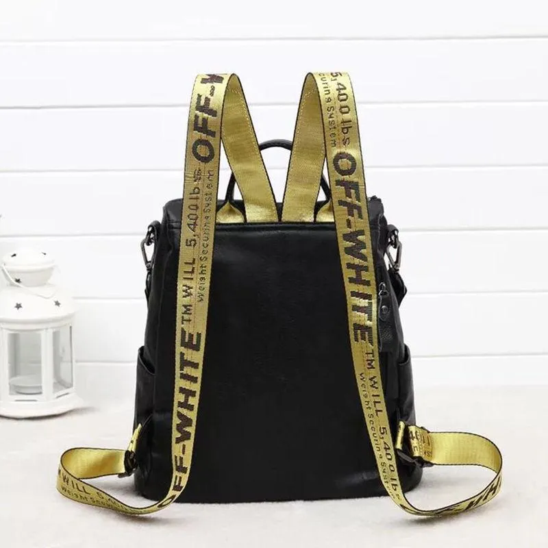 Fashion Women's High Quality Leather Backpacks for School & Travel