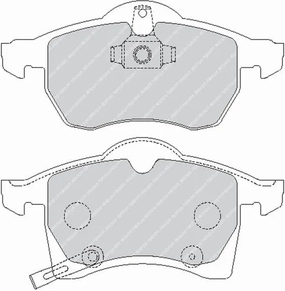 FERODO FCP1295H DS2500 Brake pads