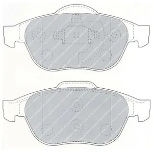 FERODO FCP1441H Brake pads