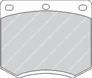 FERODO FCP167H DS2500 Brake Pads