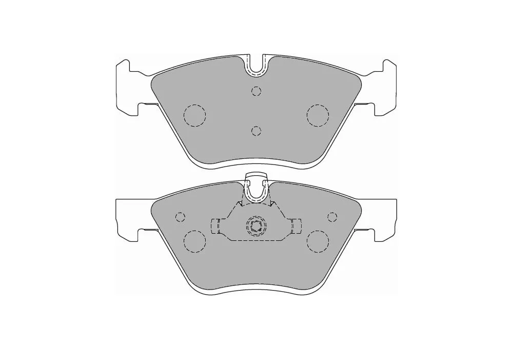 FERODO FCP1773H DS2500 Brake pads front BMW E87 130i / E90/E91/E92 318/320/325/330 / E60 520/525