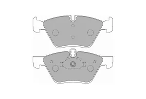 FERODO FCP1773H DS2500 Brake pads front BMW E87 130i / E90/E91/E92 318/320/325/330 / E60 520/525