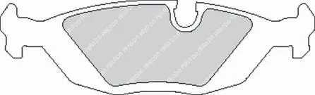 FERODO FCP296H DS2500 Brake Pads