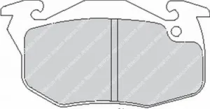 FERODO FCP393H DS2500 Brake Pads