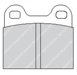 FERODO FCP3H DS2500 Brake Pads