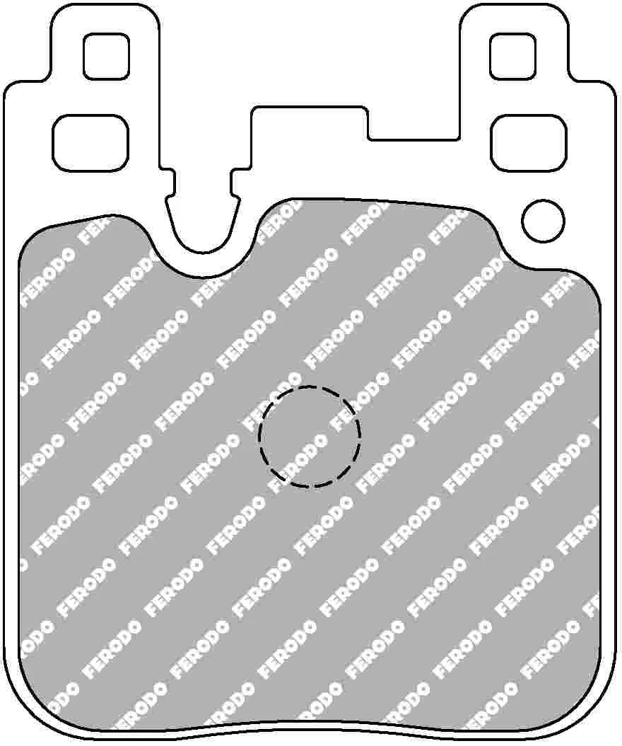 FERODO FCP4663H Brake pads rear BMW F20, F30 (M Performance), F80 M3, F82 M4