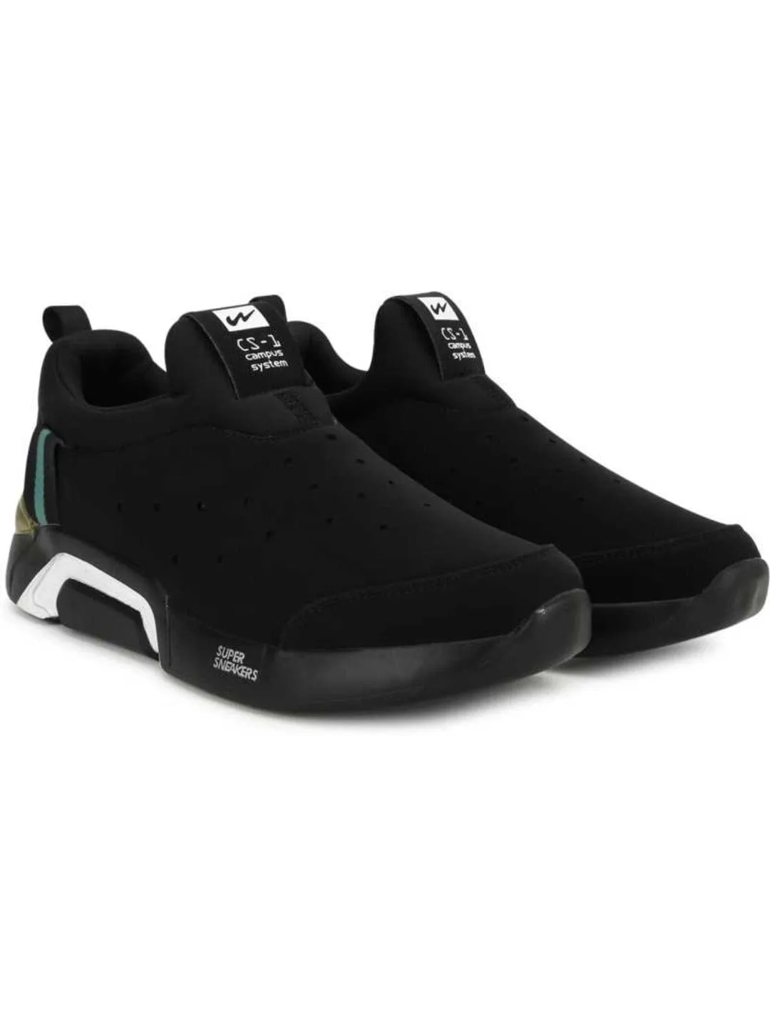 FIKTION Black Men's Casual Shoes