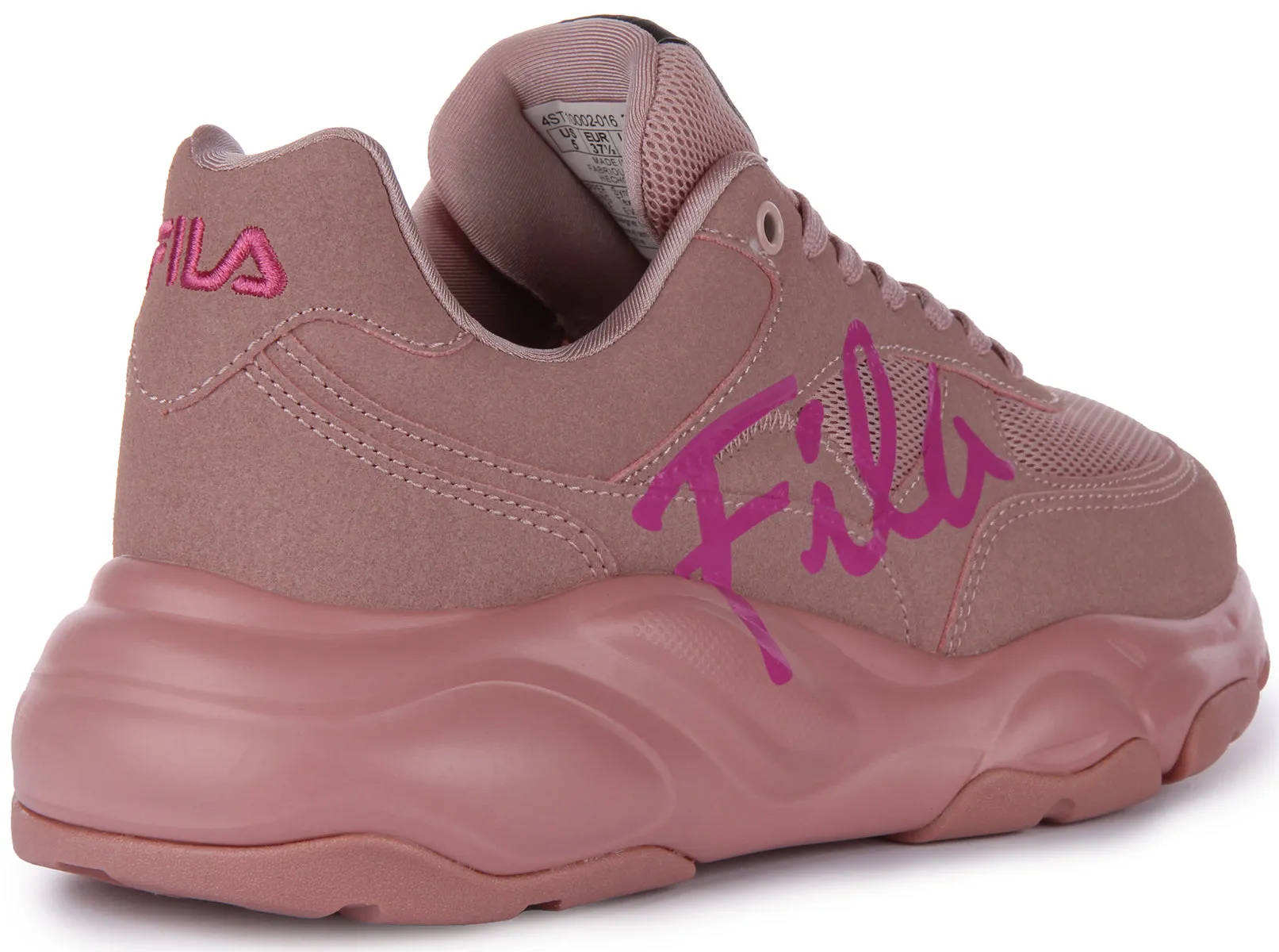 Fila Astro Logo In Light Pink