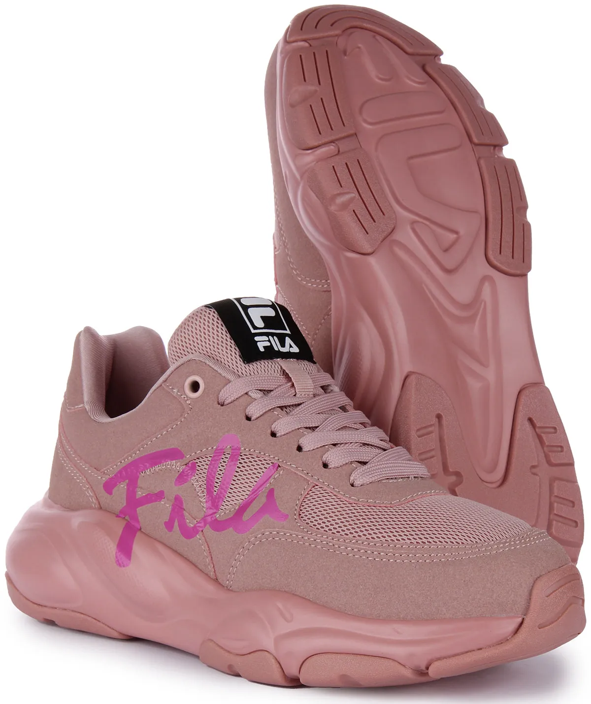 Fila Astro Logo In Light Pink