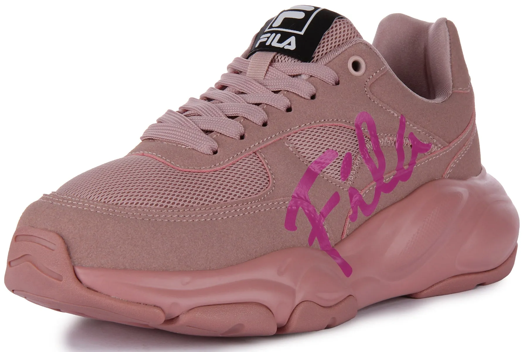 Fila Astro Logo In Light Pink