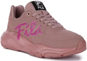 Fila Astro Logo In Light Pink