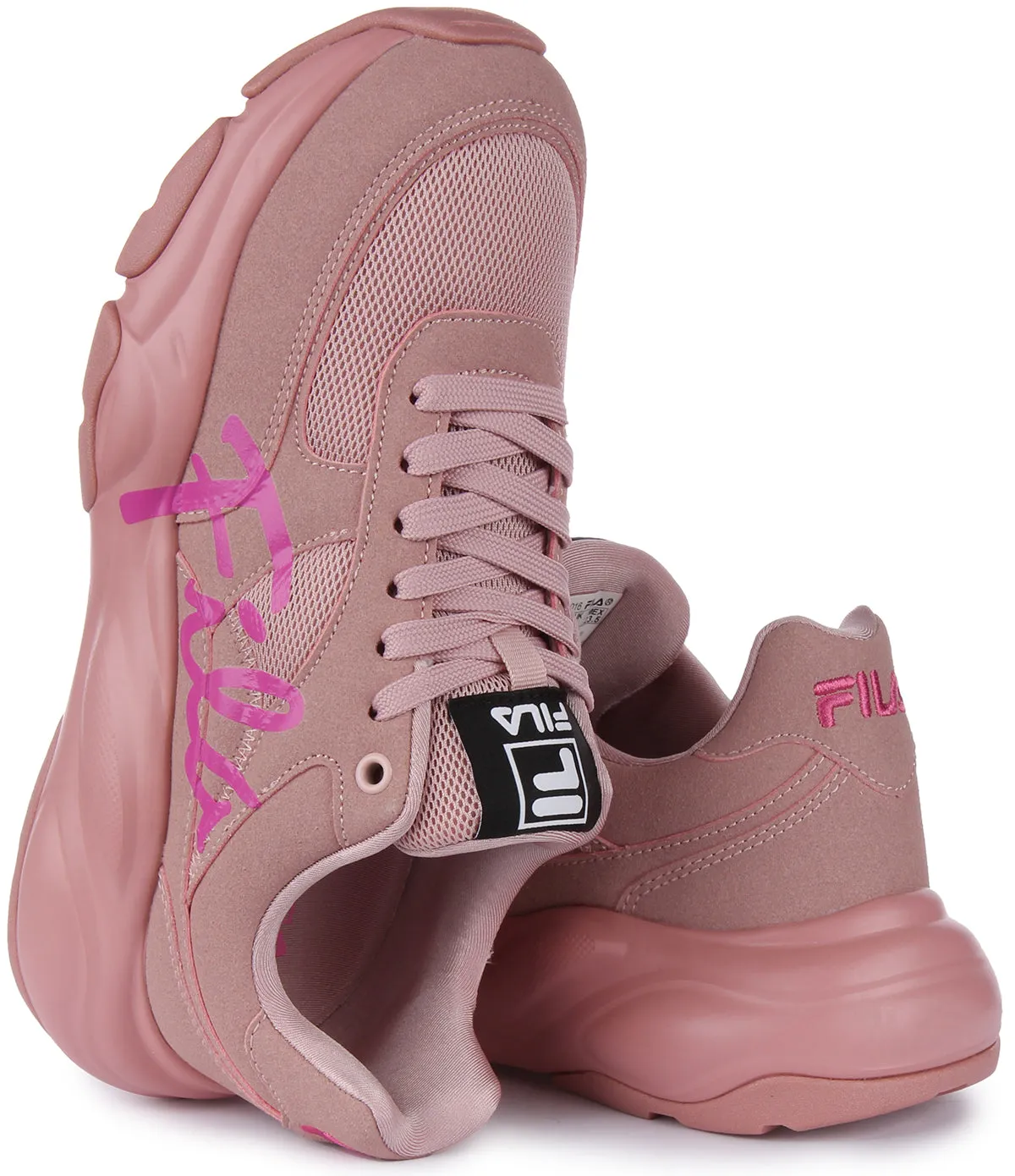 Fila Astro Logo In Light Pink