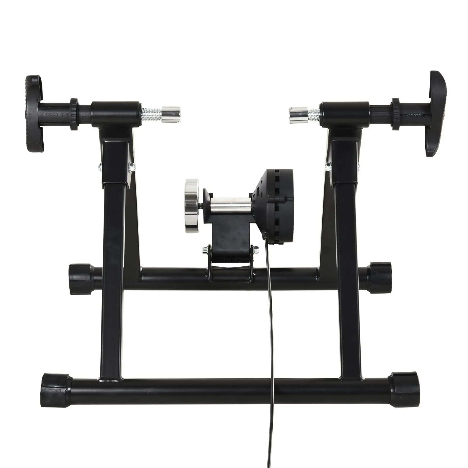 Foldable Indoor Bike Trainer Stationary Workout Stand