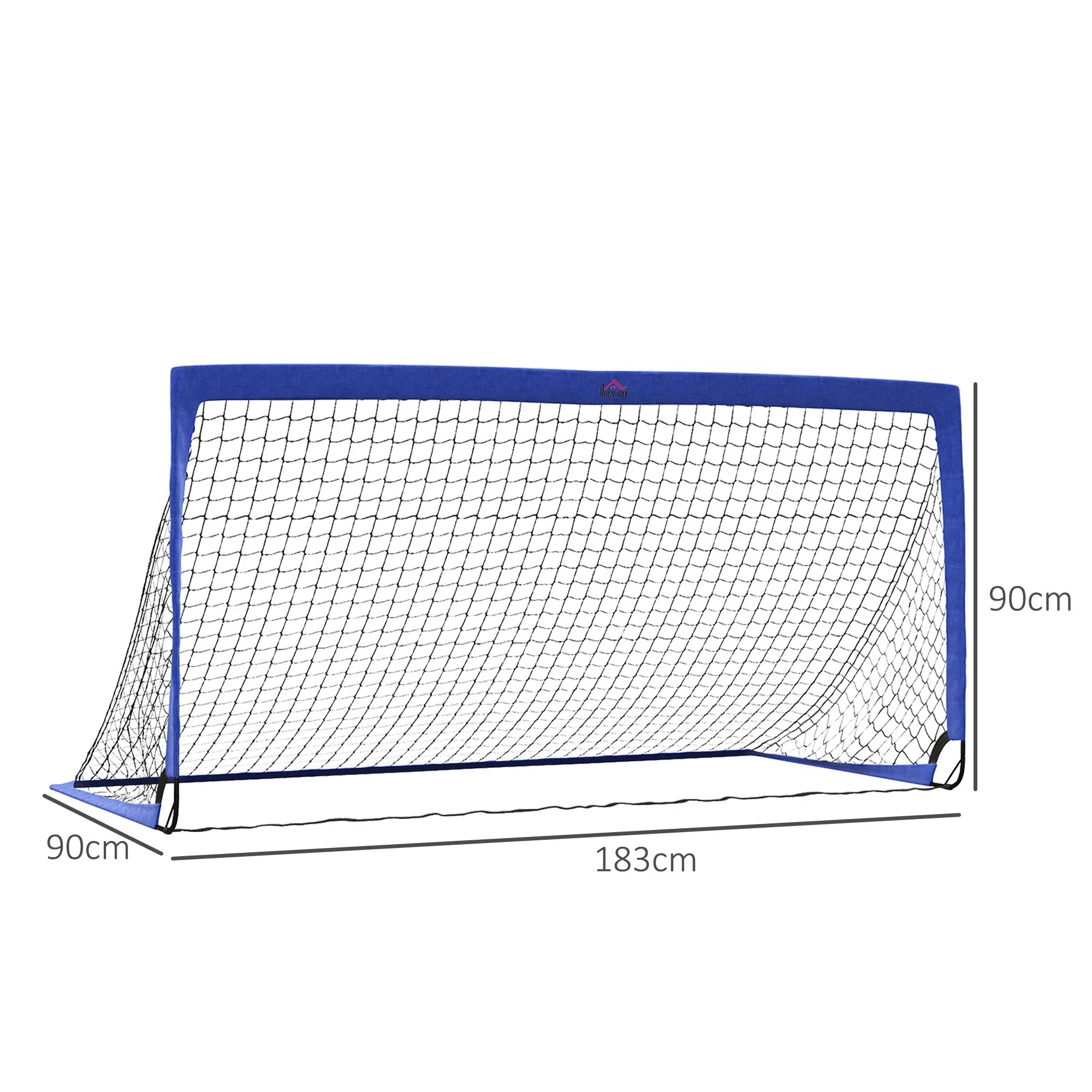 Football Goal Folding Outdoor with All Weather Net Teens Adults 6'x3'