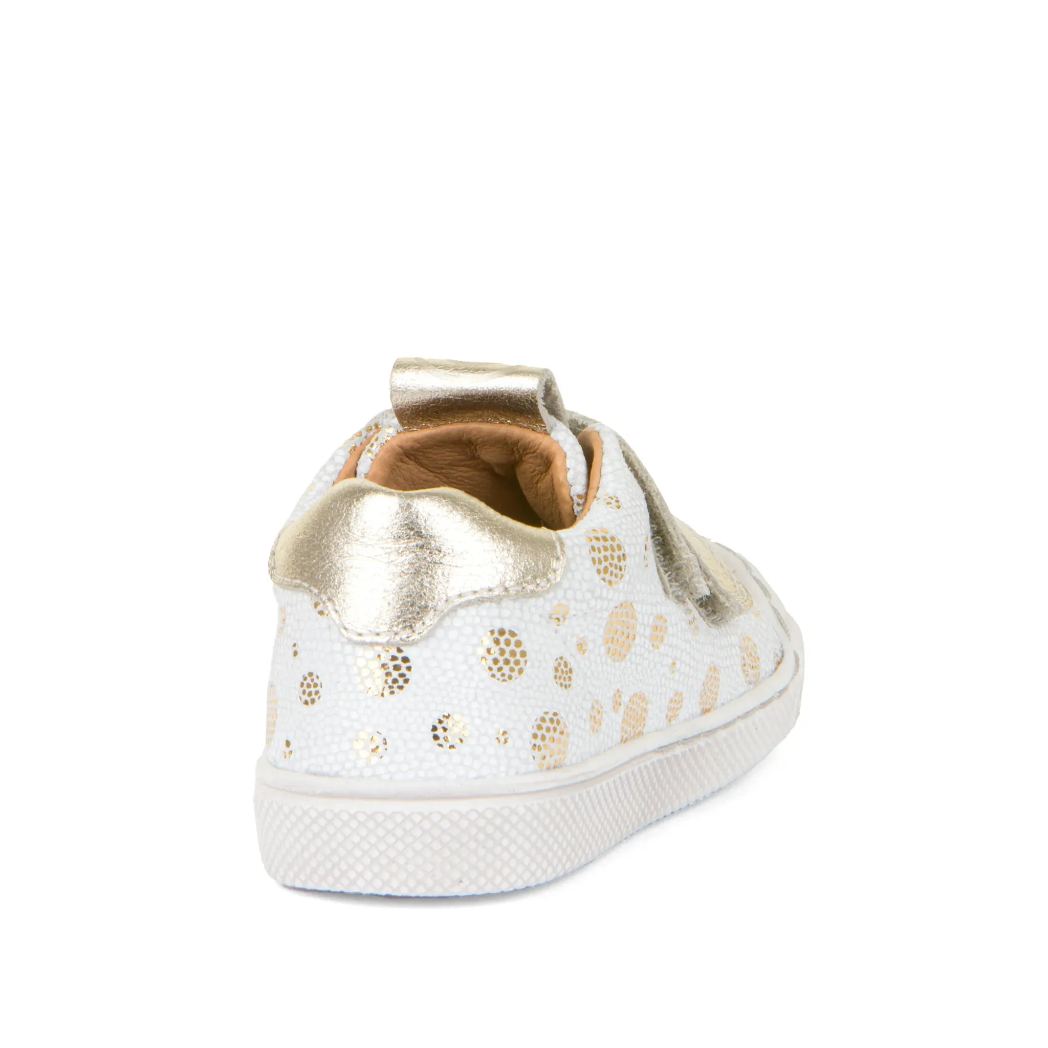 Froddo Boy's and Girl's Rosario Casual Shoes with Hoop and Loop Closure - Gold  