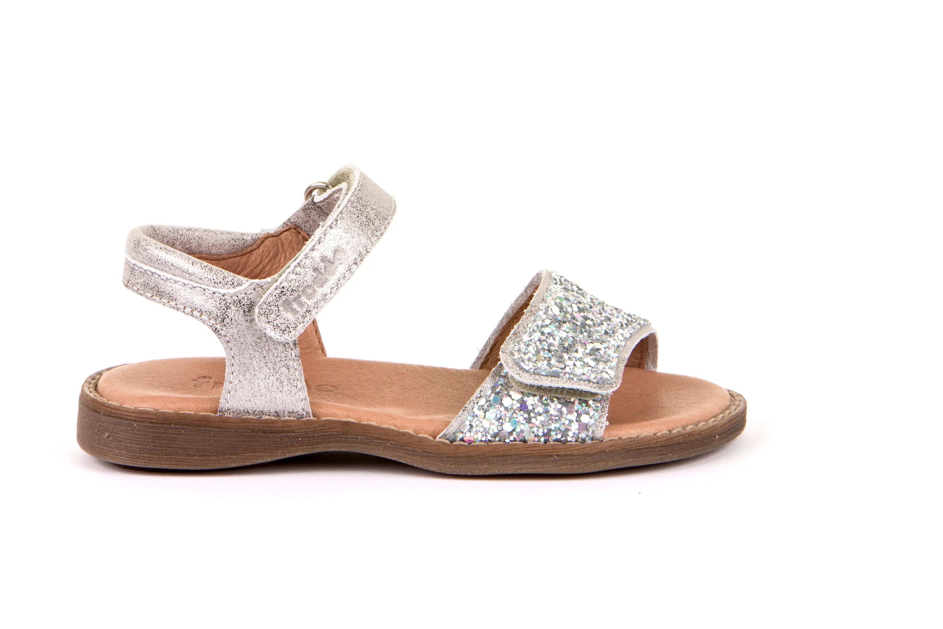 Froddo Girl's Lore Sparkle Sandals - Silver