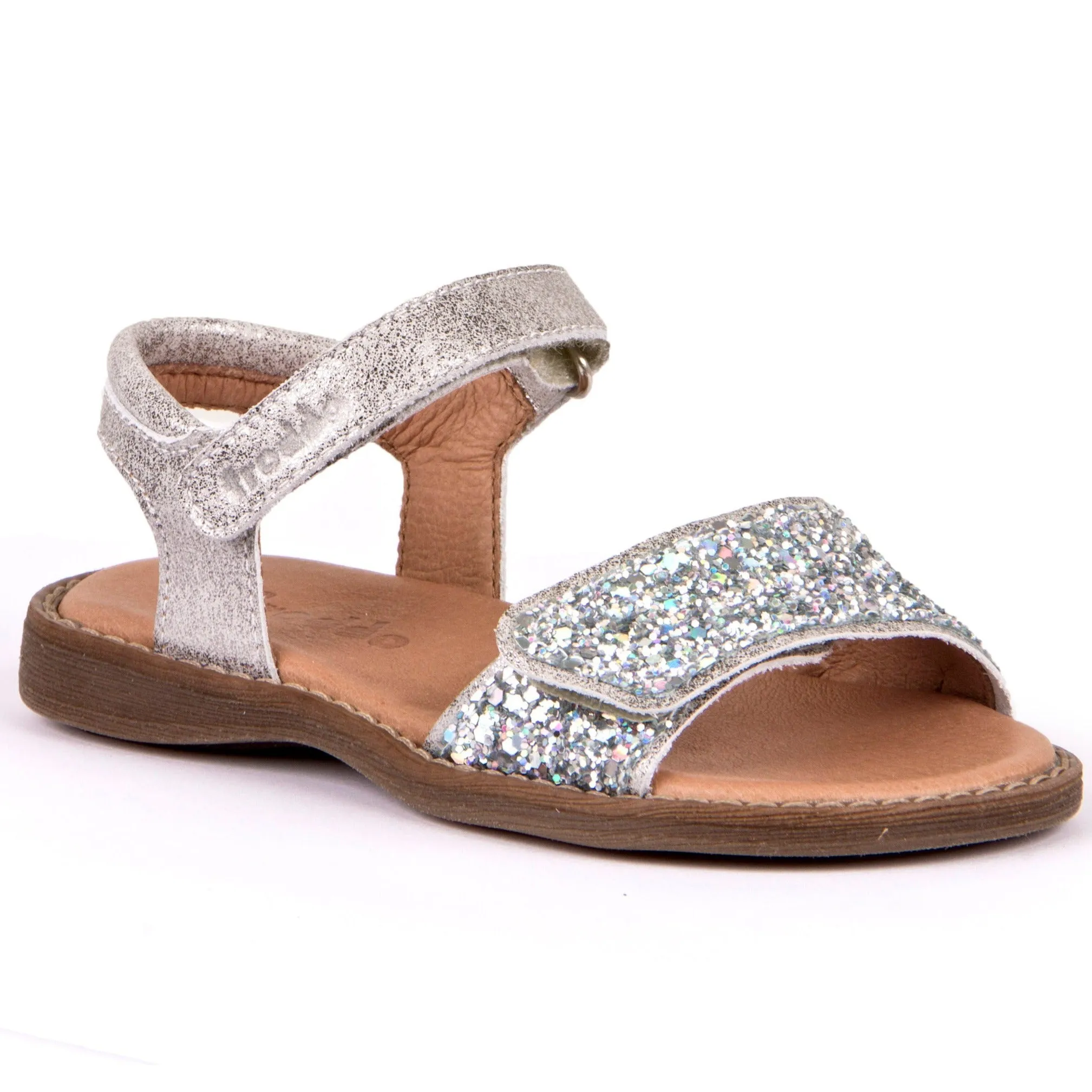 Froddo Girl's Lore Sparkle Sandals - Silver