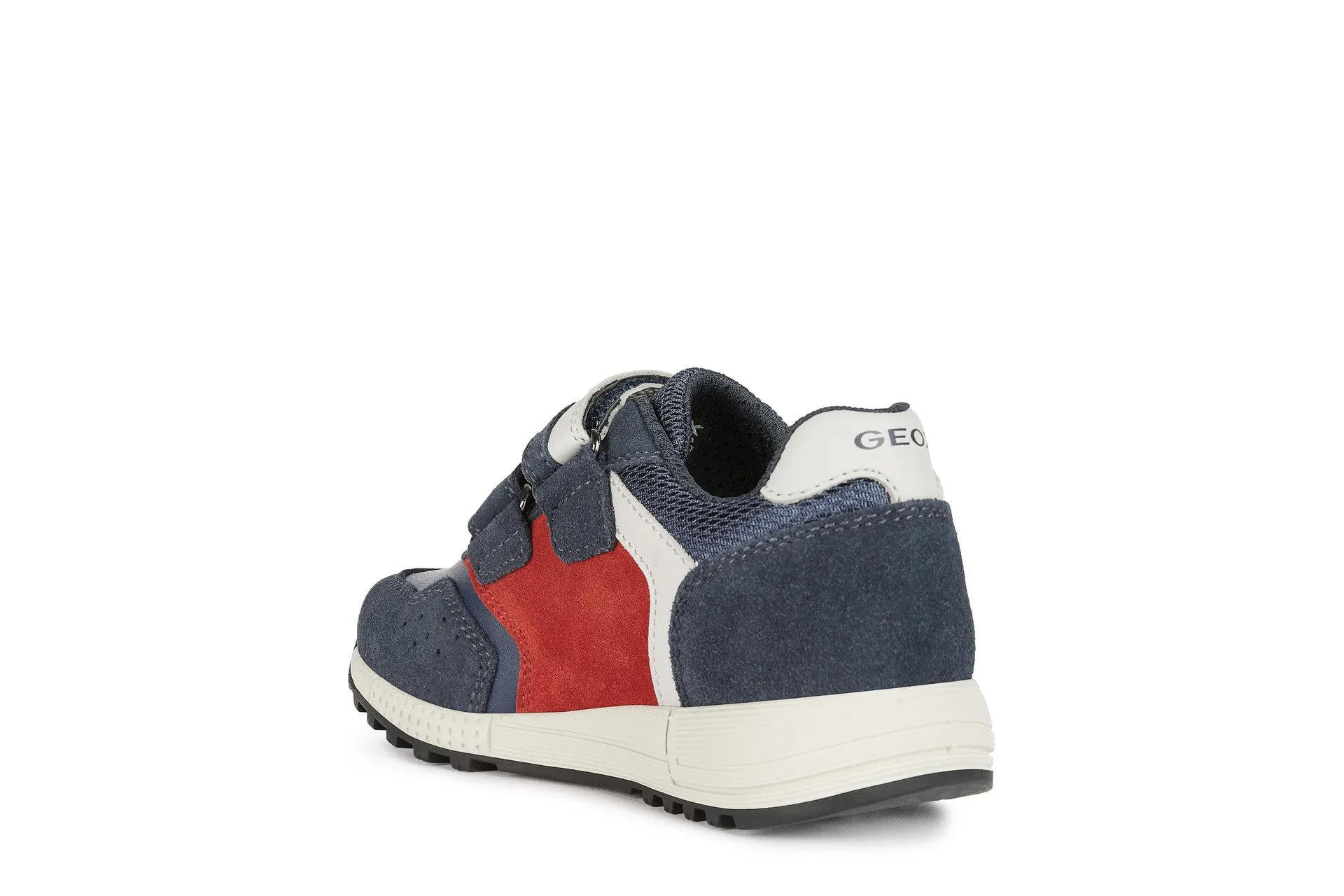 Geox Alben Boys Navy-Dark Red Trainer