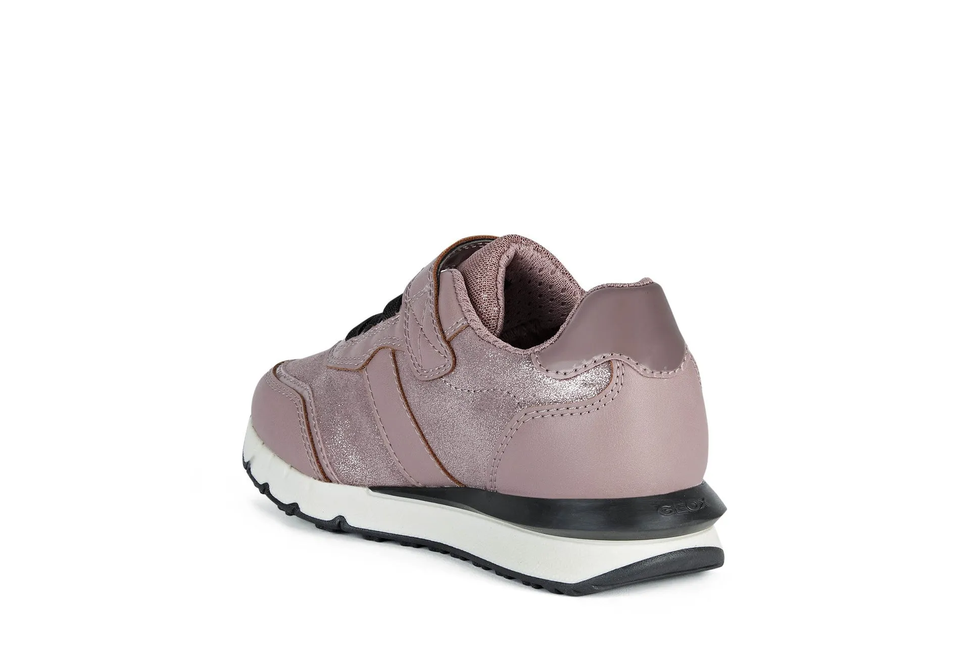 Geox Fastics Girls Rose Smoke Pink Trainer