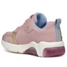 Geox Girls J Fadinlight E Trainer Rose/Platinum