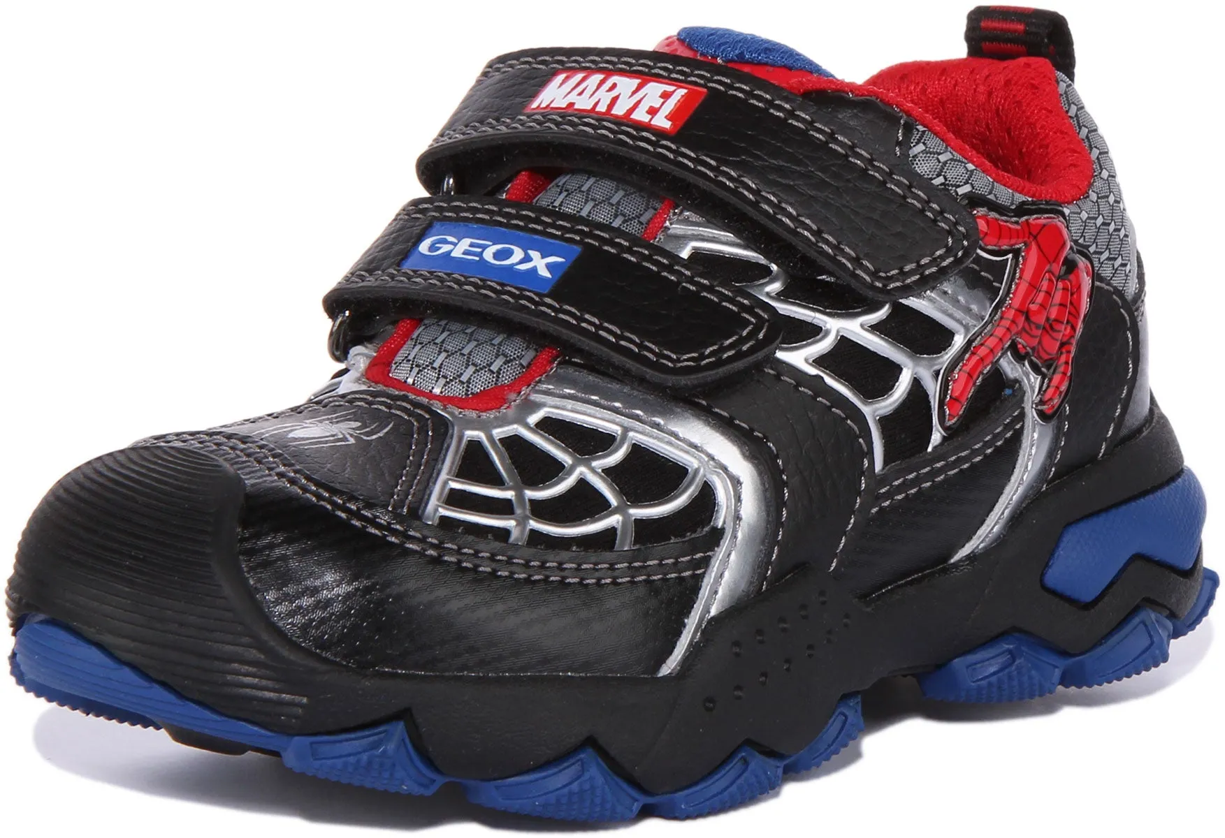 Geox J Buller B. A In Black Red For Kids