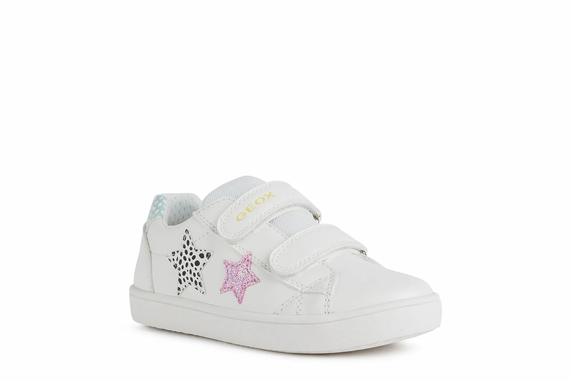 Geox Kathe Girls White Trainer