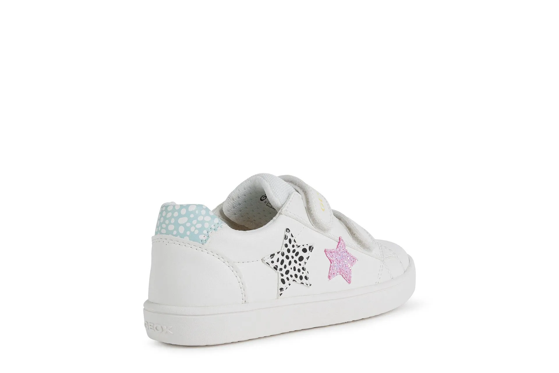 Geox Kathe Girls White Trainer